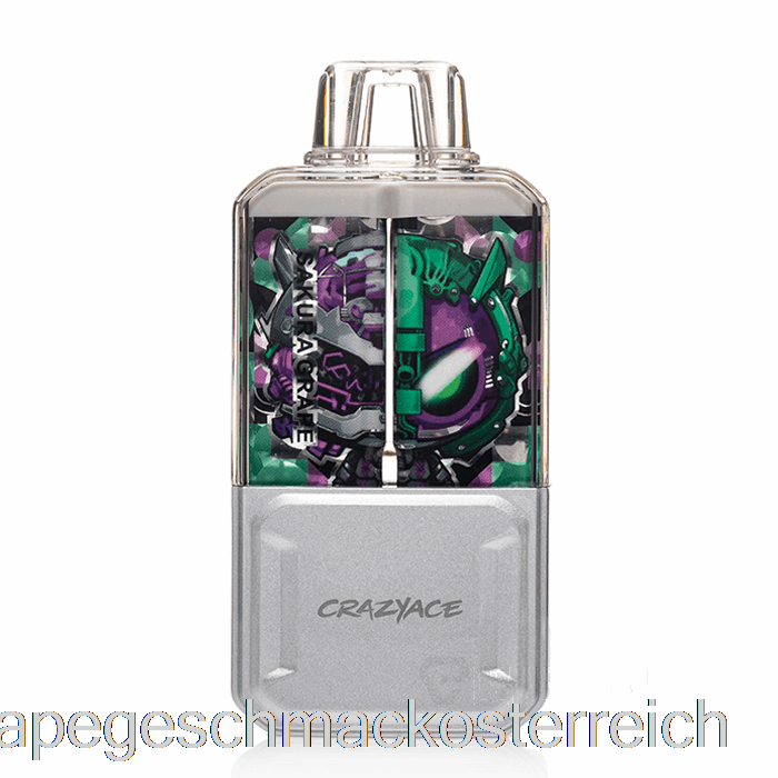 Crazyace B15000 Einweg-Sakura-Trauben-Vape-Geschmack